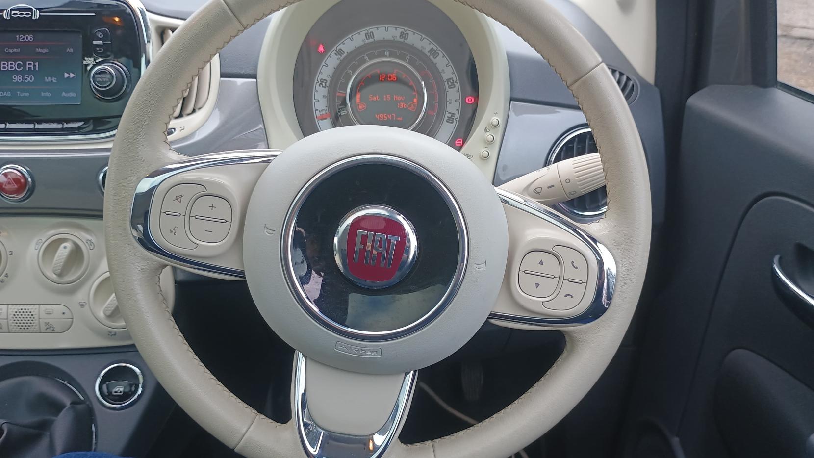 Fiat 500 1.2 Lounge Hatchback 3dr Petrol Manual Euro 6 (s/s) (69 bhp)