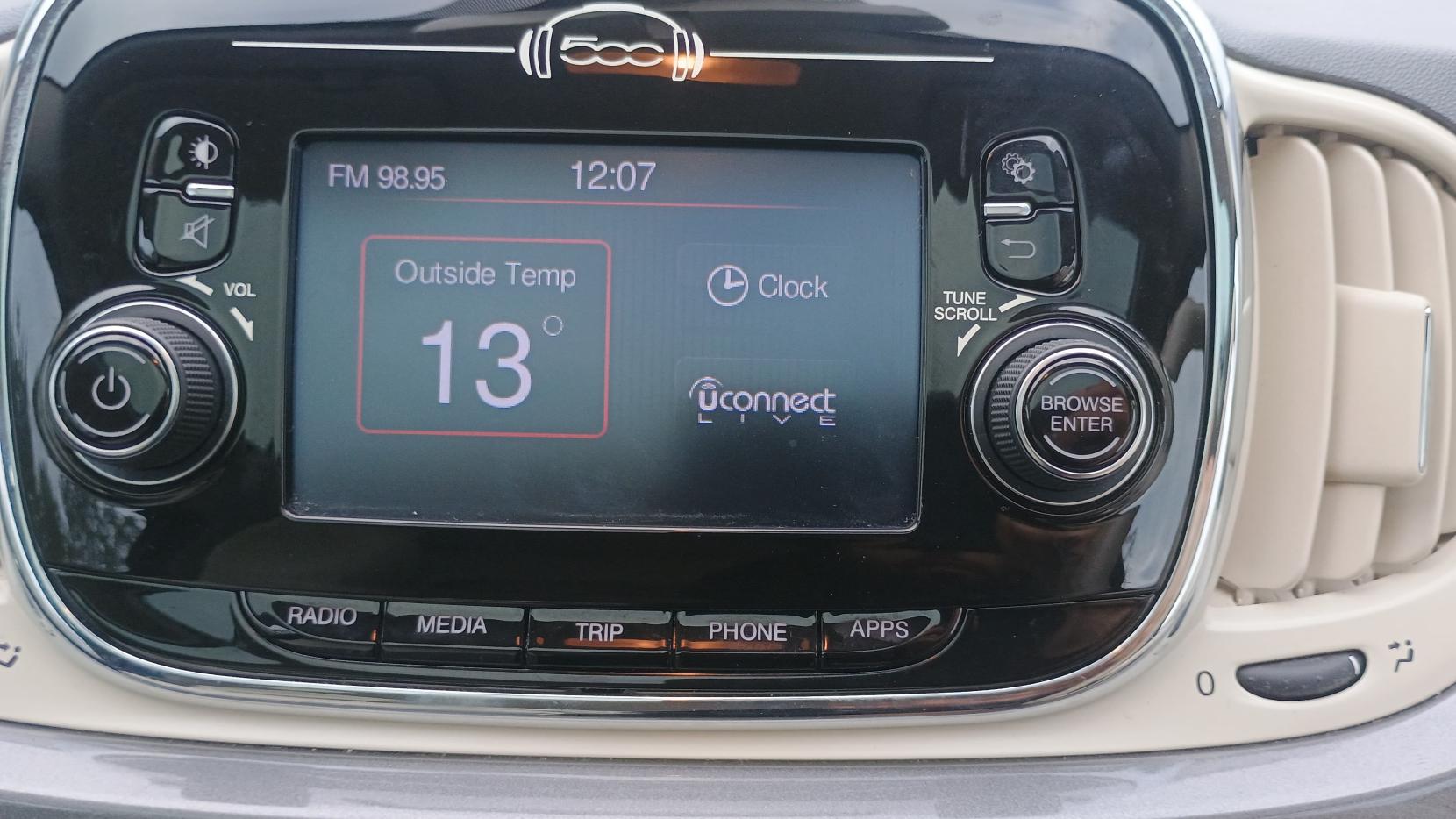 Fiat 500 1.2 Lounge Hatchback 3dr Petrol Manual Euro 6 (s/s) (69 bhp)