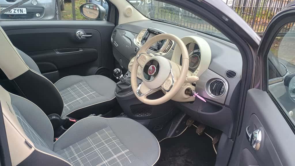 Fiat 500 1.2 Lounge Hatchback 3dr Petrol Manual Euro 6 (s/s) (69 bhp)